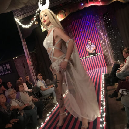 Performer at Alwun House, one of ten Arizona art experiences on this essential list.