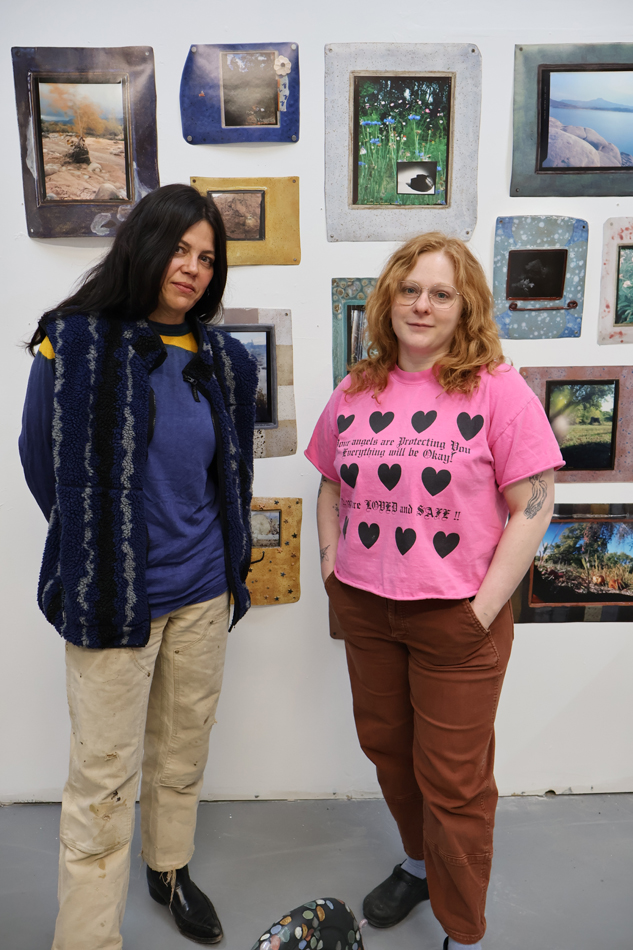 Whitney Biennial 2026 artists Sarah M. Rodriguez and Erin Jane Nelson.
