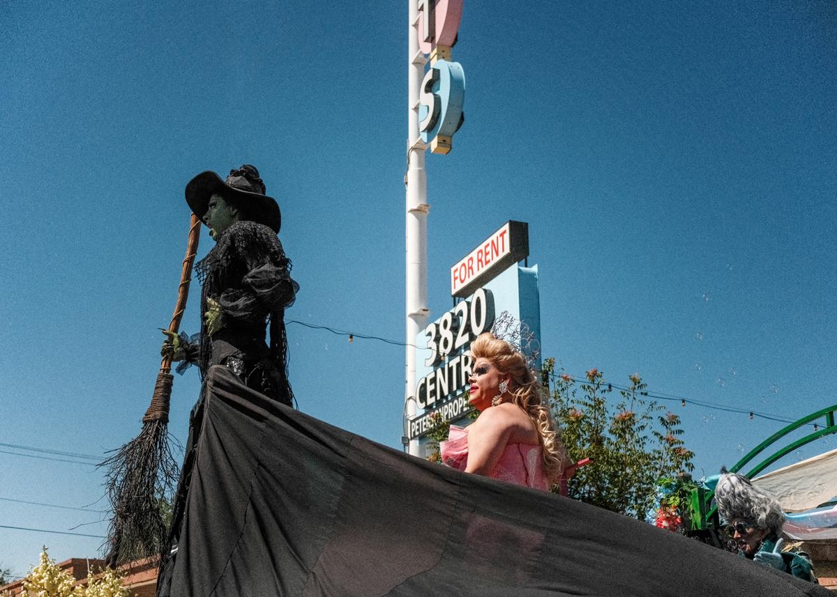Archival photograph presented by Apolo Gomez from The Rest is Drag exhibition in Albuquerque.