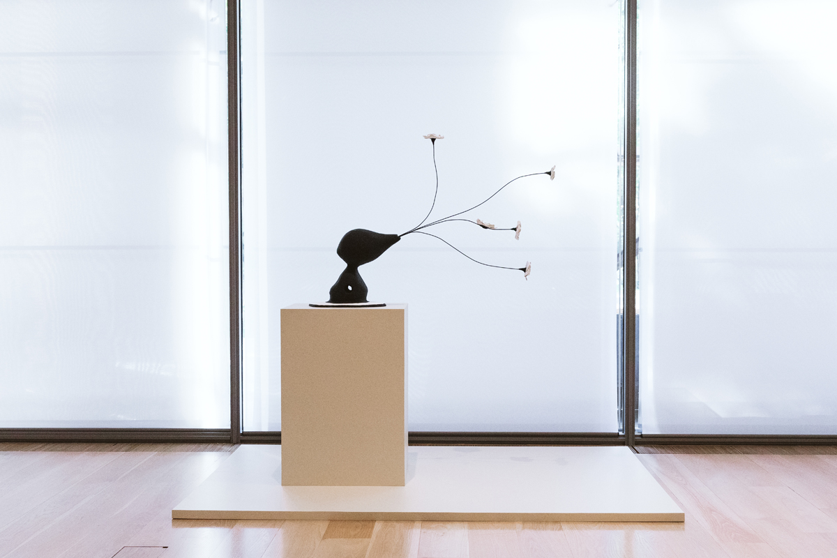 Installation view of a sculpture by Nic Nicosia in Dallas, Texas.
