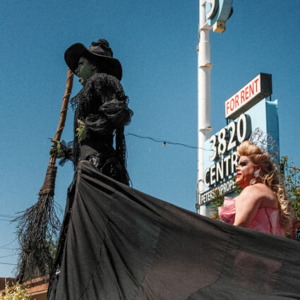 Archival photograph presented by Apolo Gomez from The Rest is Drag exhibition in Albuquerque.