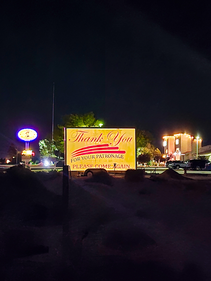 Outside Sheri's Ranch, a legal brothel in Pahrump, Nevada.