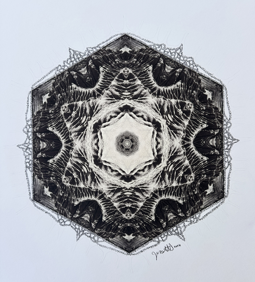 Digital print by Jess Merritt, in Southwest Contemporary Vol. 14: Alien.