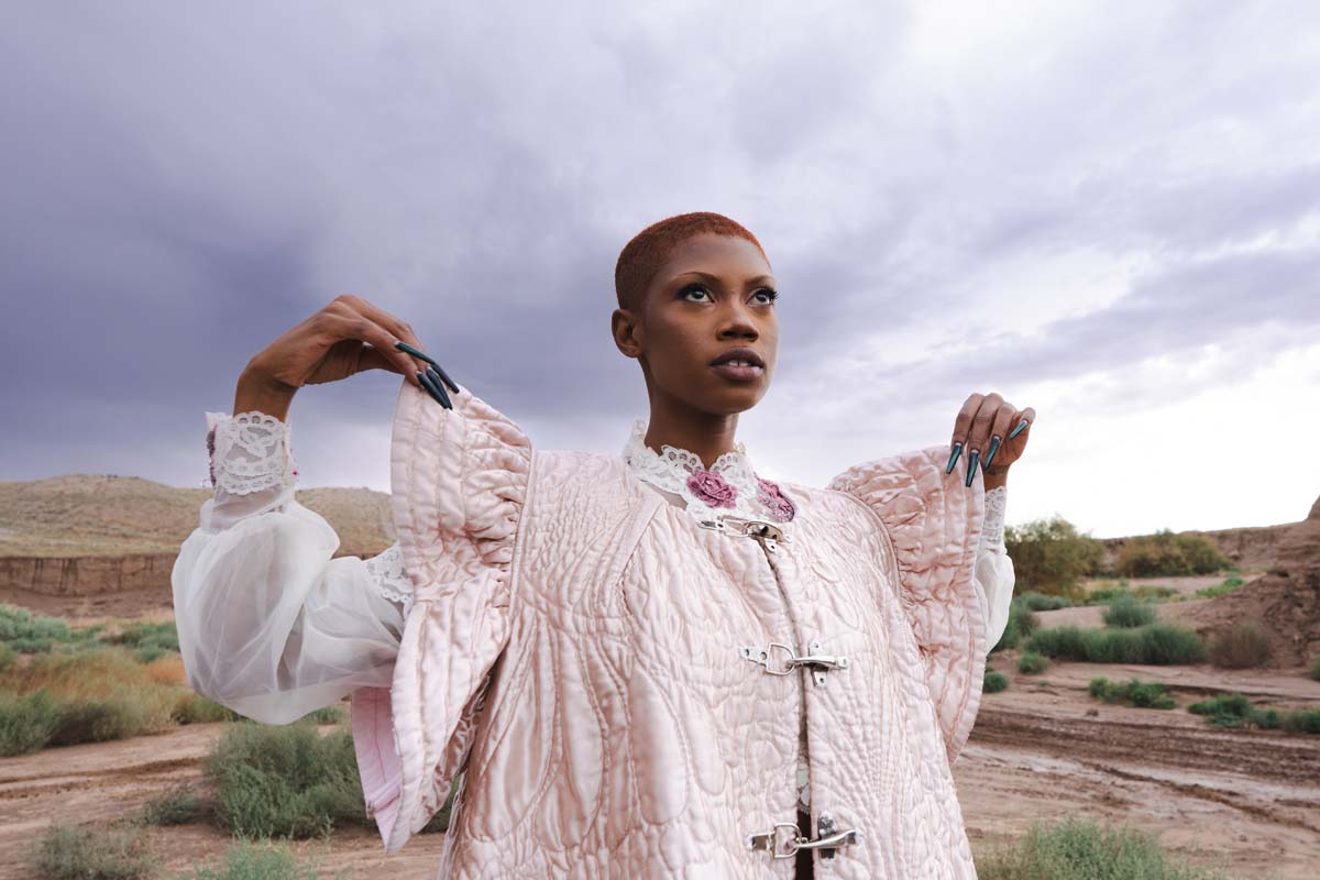 MadVan Design, Fairy Swing Coat, 2025. Model: SairBullock. 