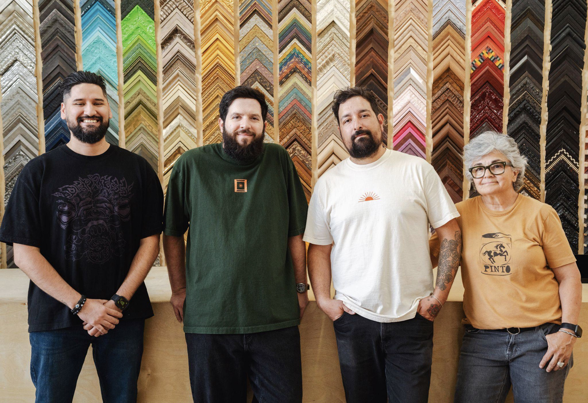 The team at El Paso Frame Co in West Texas.