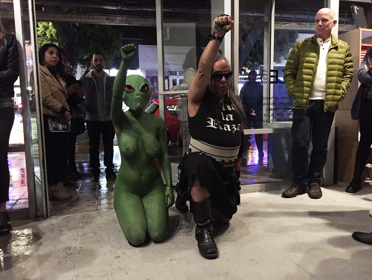 Guillermo Gómez-Peña and La Pocha Nostra, <i>The Most (un) Documented Mexican Artist</i> at Los Angeles Contemporary Exhibitions, February 12, 2018.