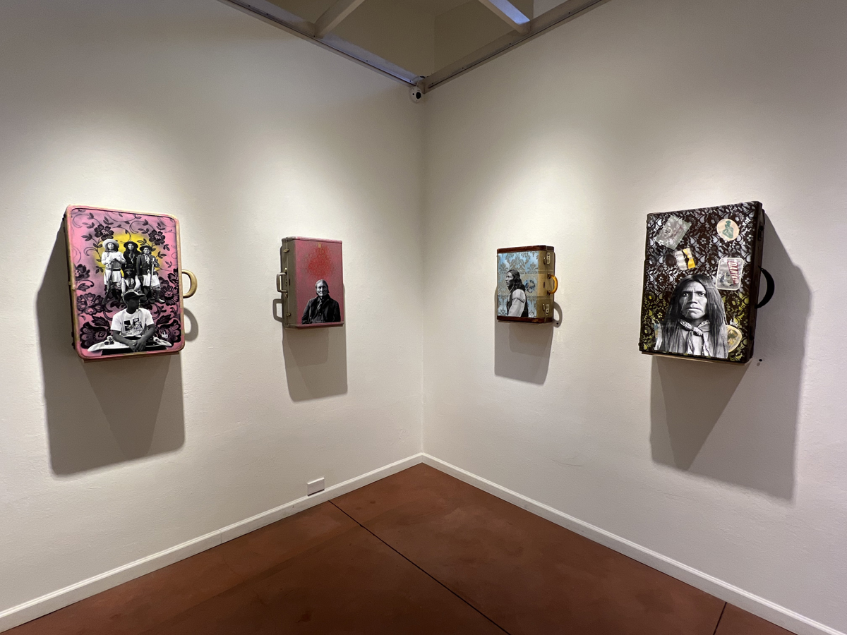 Artwork by Douglas Miles at Etherton Gallery in Tucson, Arizona.