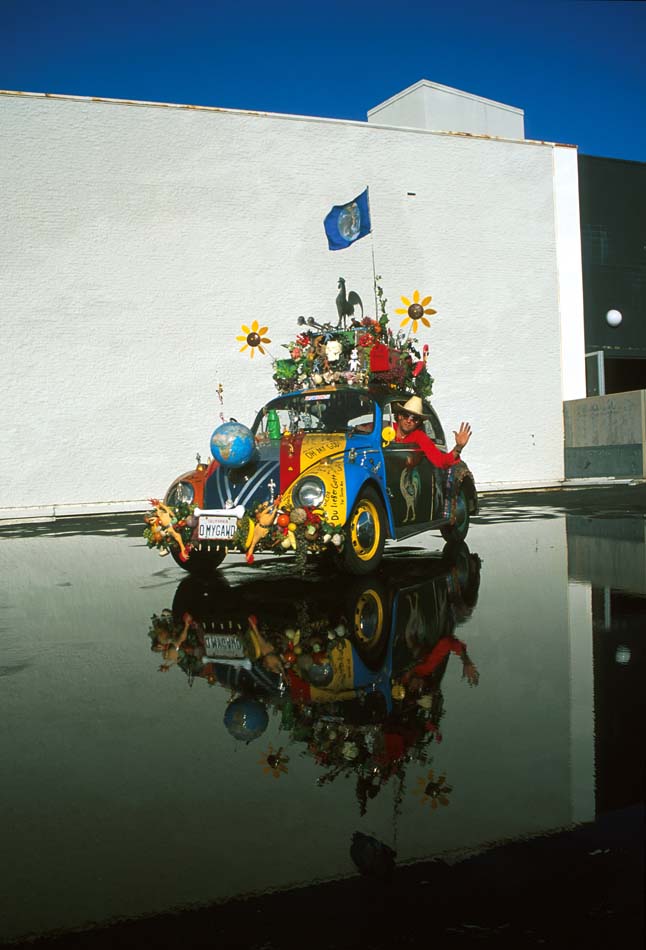 Oh My God! art car by Harrod Blank