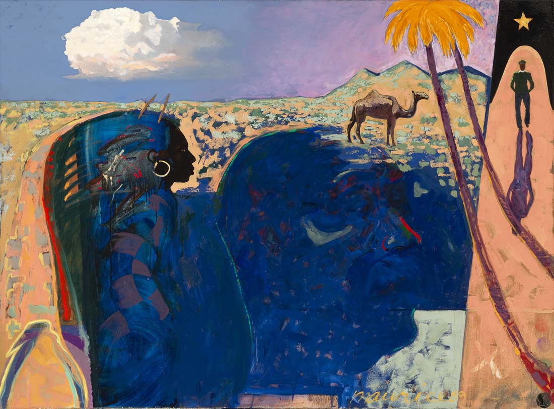 Painting by Maurice Burns