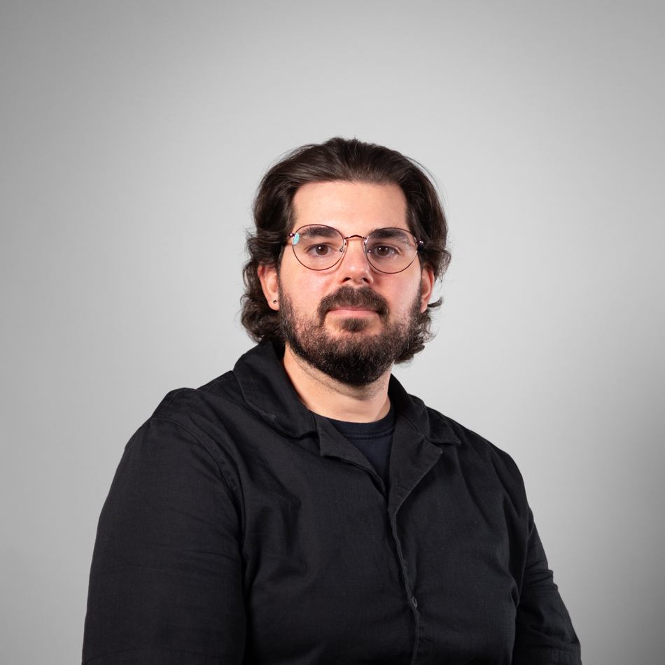 Portrait of curator and cultural programmer Peter Hay, cofounder of ProArtes México.
