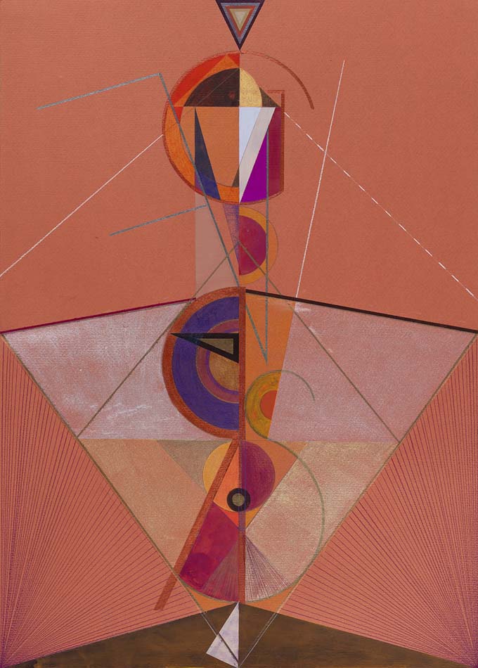 Sigil painting by Hilma's Ghost