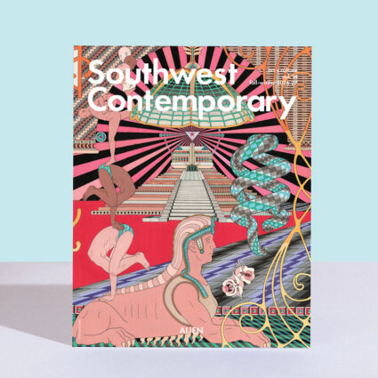 The cover of Southwest Contemporary Vol. 14: Alien, the regional contemporary art magazine's fall/winter 2026-27 issue.