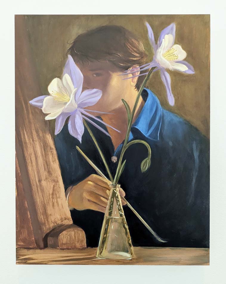 Caleb Hahne QuintanaColumbine II painting