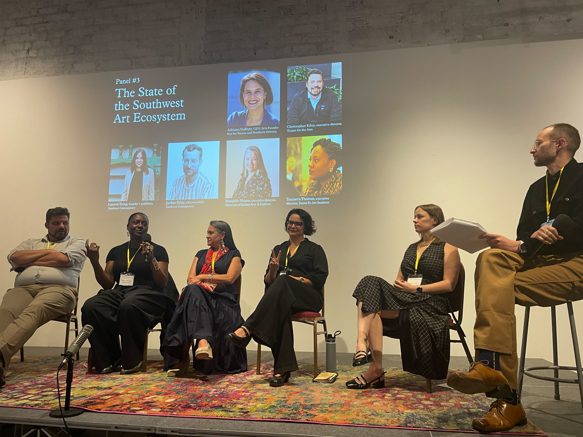 Southwest Contemporary Summit panel discussion